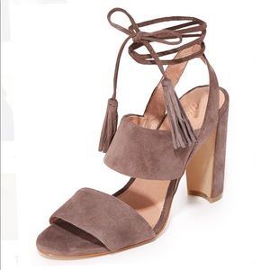 NBW Madewell Octavia Suede Tassel Sandal
